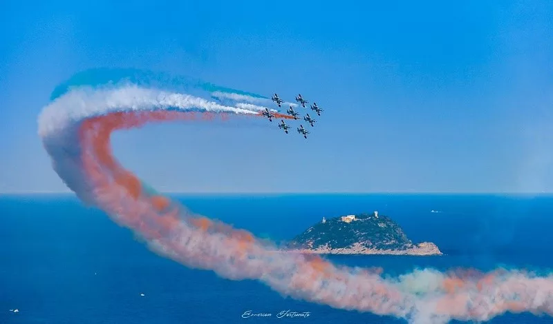 Frecce Tricolori prime prove tecniche ad Alassio venerd lo