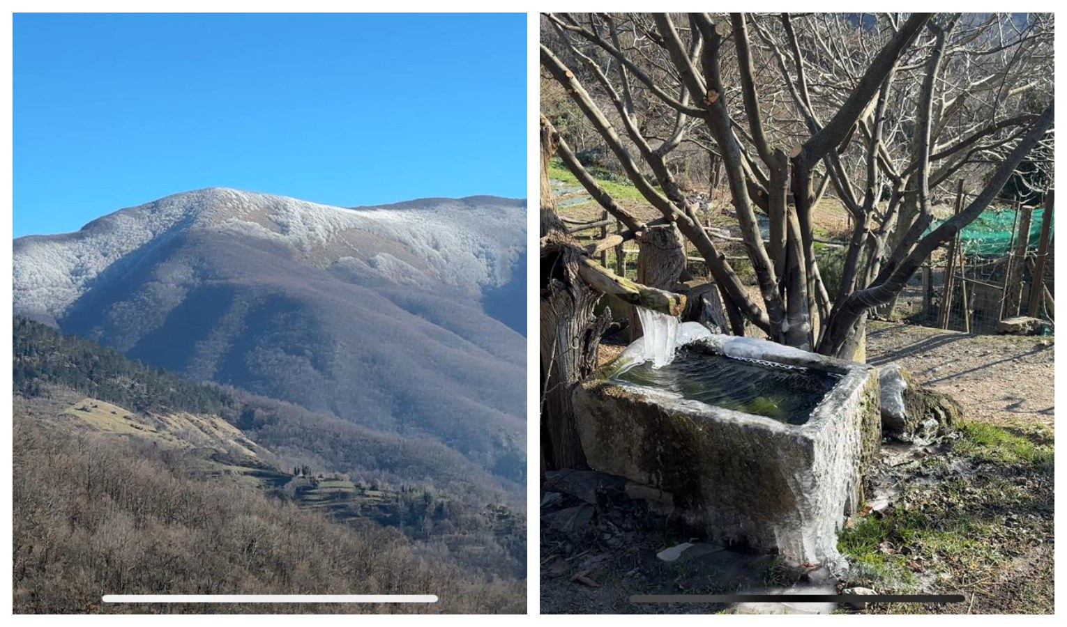 Galaverna, vento e ghiaccio: in val di Vara con la cowgirl in 