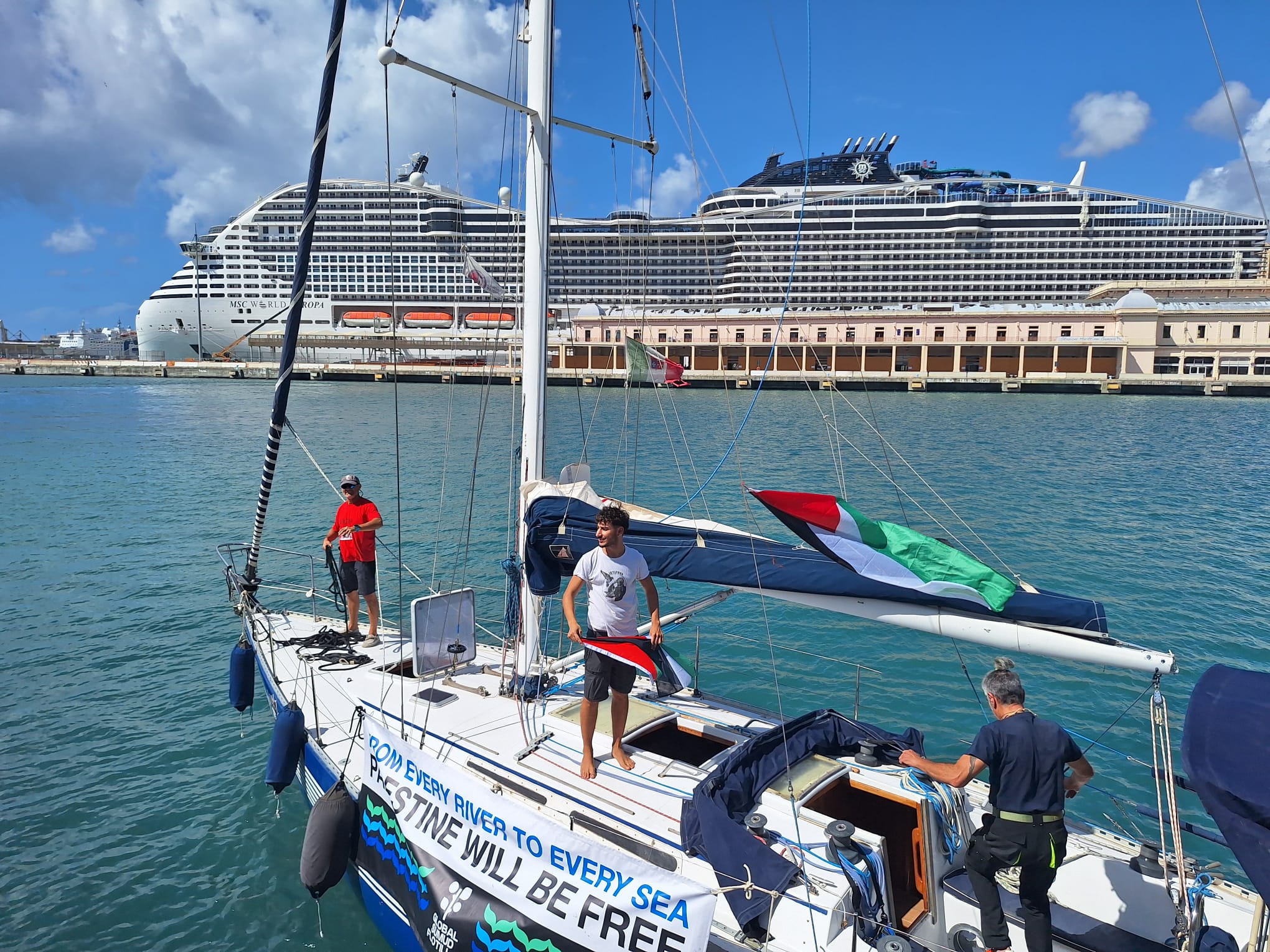 Gaza, il centrodestra respinge l’odg dell’opposizione: nessun sostegno ai volontari della Flotilla