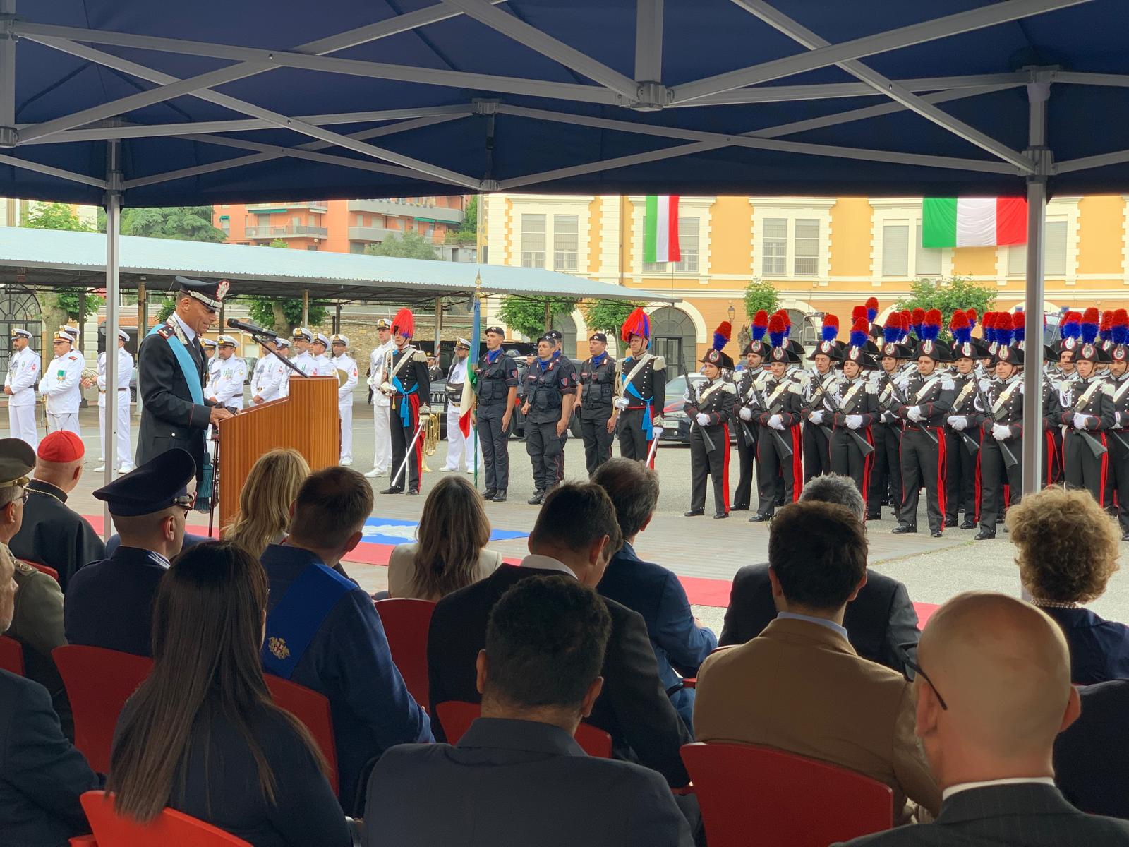 Genova celebra i 211 anni dell’Arma, Lunardo: