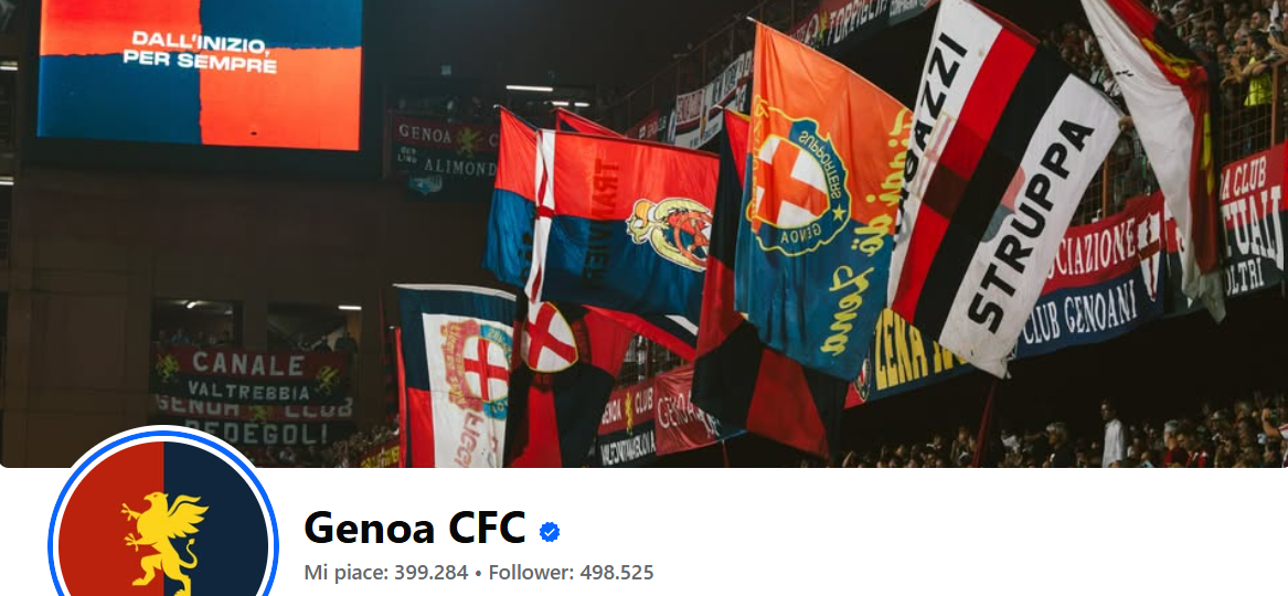A Genova il derby non finisce mai: il Genoa domina sui social