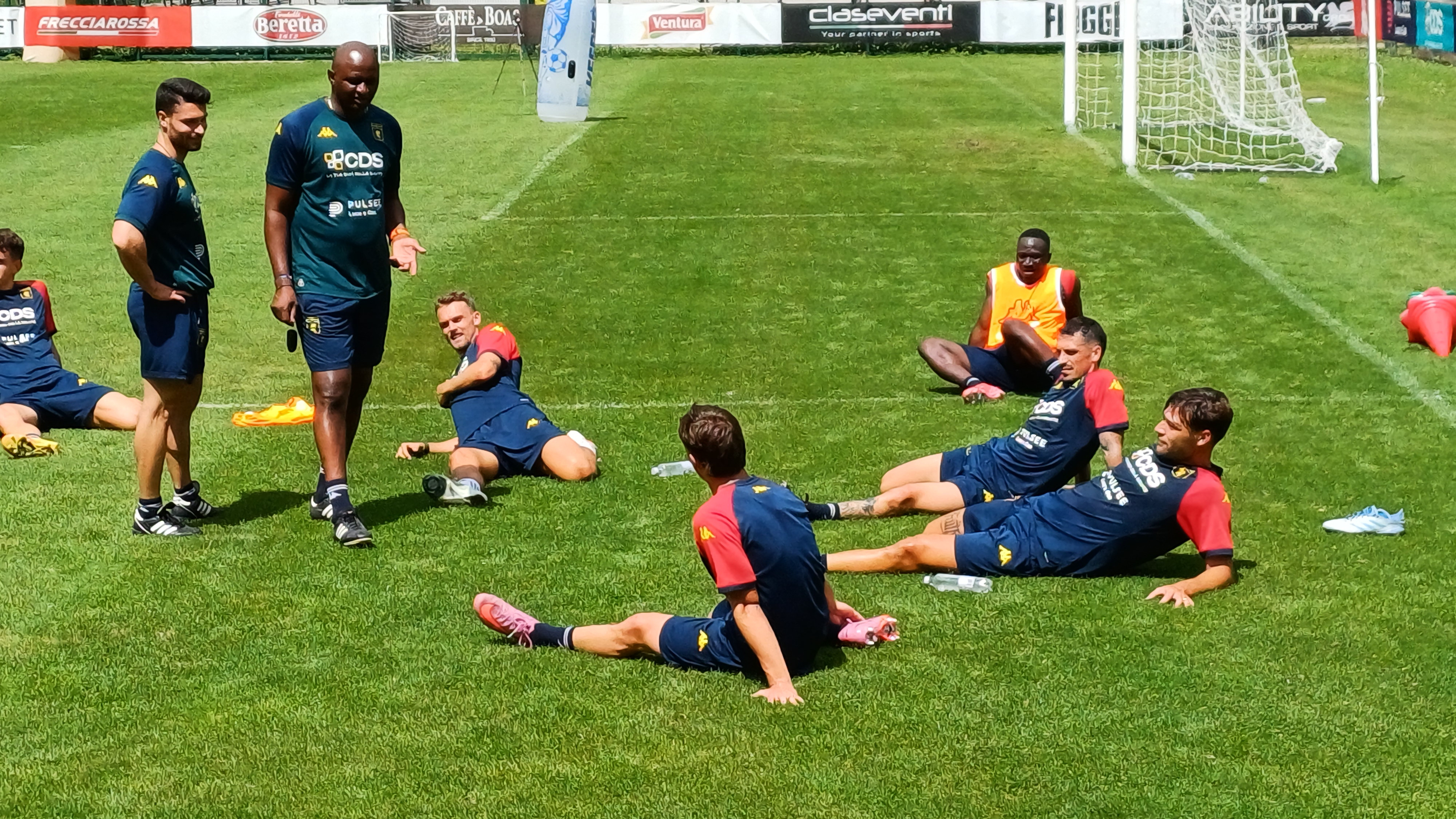 Genoa, doppia seduta a Moena mentre continua la caccia alla punta