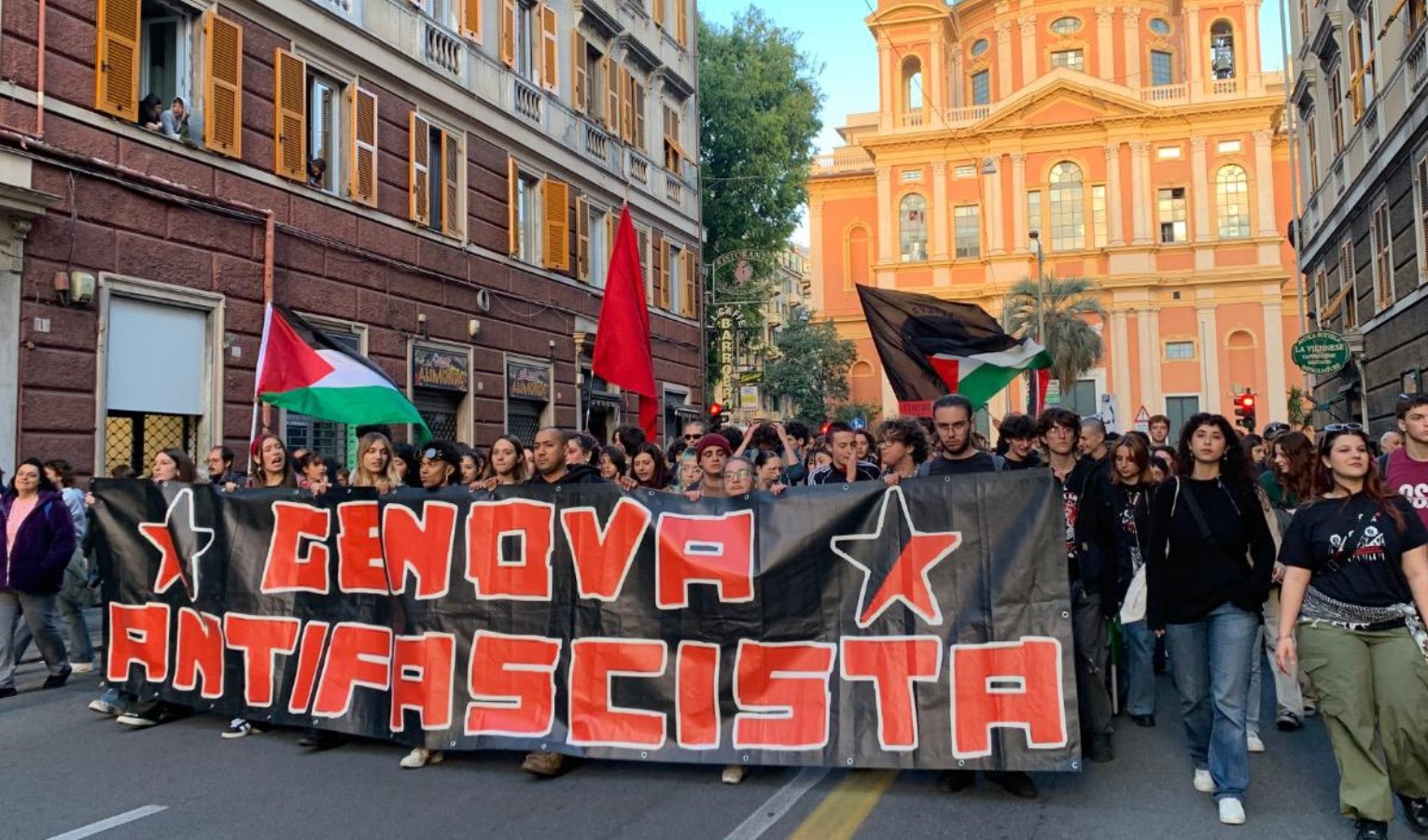 Genova Antifascista in piazza, oggi corteo per le vie della città: rischio caos traffico