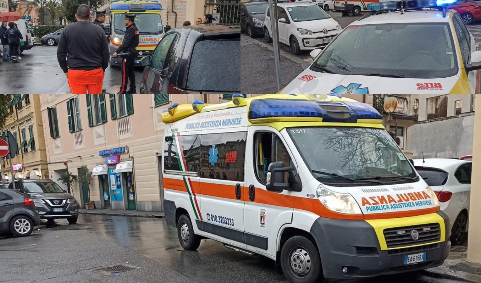 Genova, prende fuoco pentolino: grave anziano intossicato dal fumo