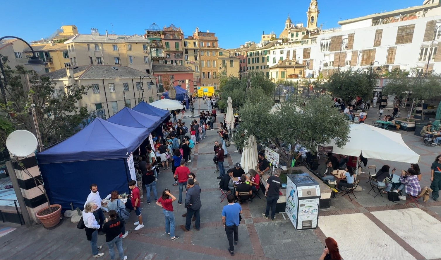 Ricercatori e ricercatrici in piazza, successo per la Sharper Night di Genova