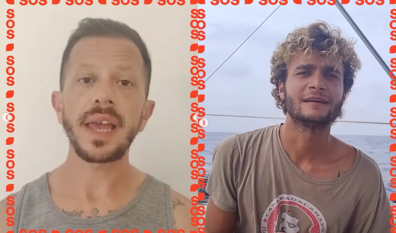 José Nivoi e Pietro Queirolo Palmas, i genovesi arrestati a bordo della Flotilla