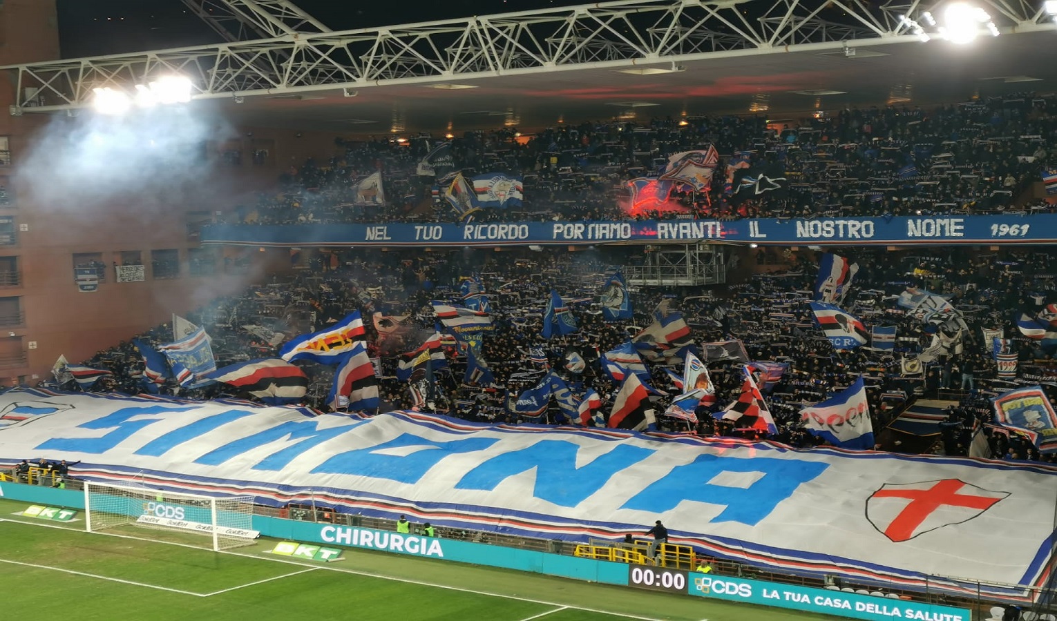 I tifosi della squadra coi colori più belli del Mondo