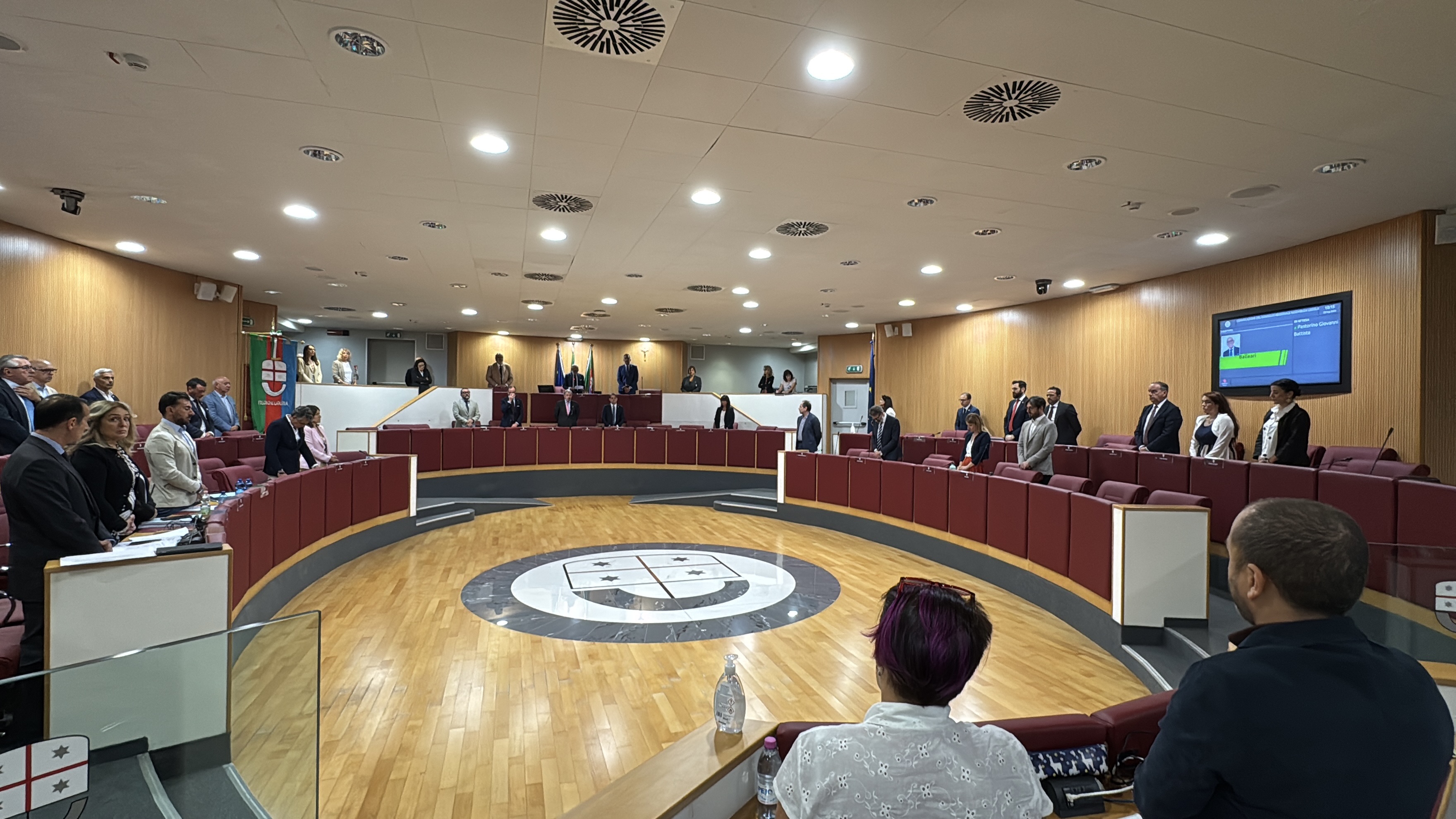 Morte dell’agente Alessio Gaglia, il cordoglio del consiglio regionale