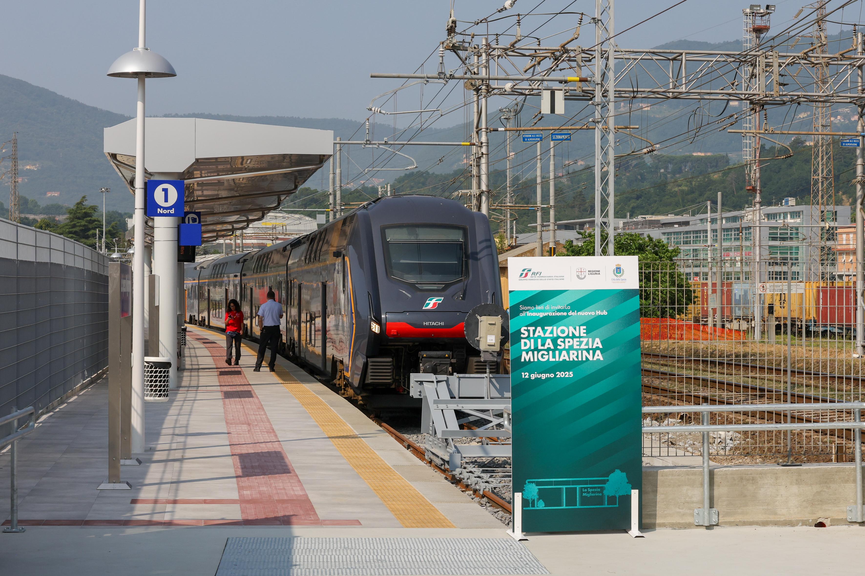 Attivo il binario dedicato al Cinque Terre Express alla Spezia Migliarina