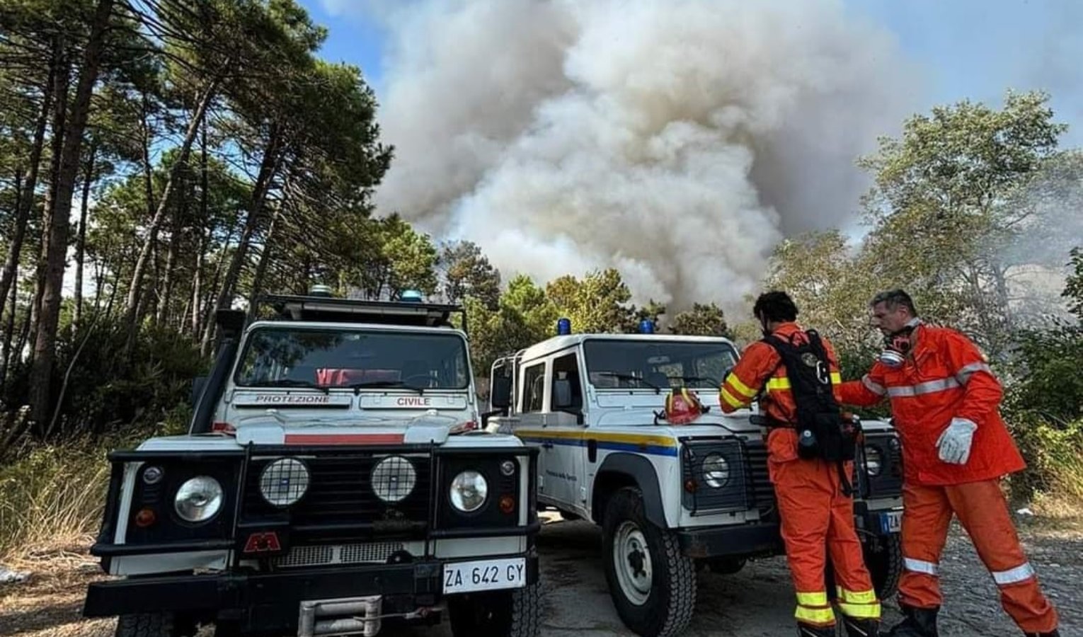 La Spezia, spento l'incendio di Pitelli: abitanti tornano a casa