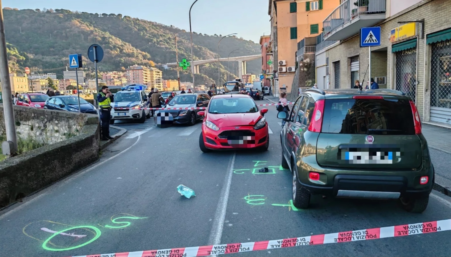 Incidente in via Piacenza, anziana in rianimazione. Investita da un 88enne