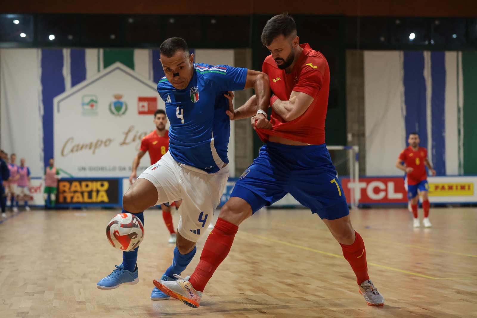 Calcio a 5, Italfutsal per la prima volta in Liguria: la Spagna vince 4-3