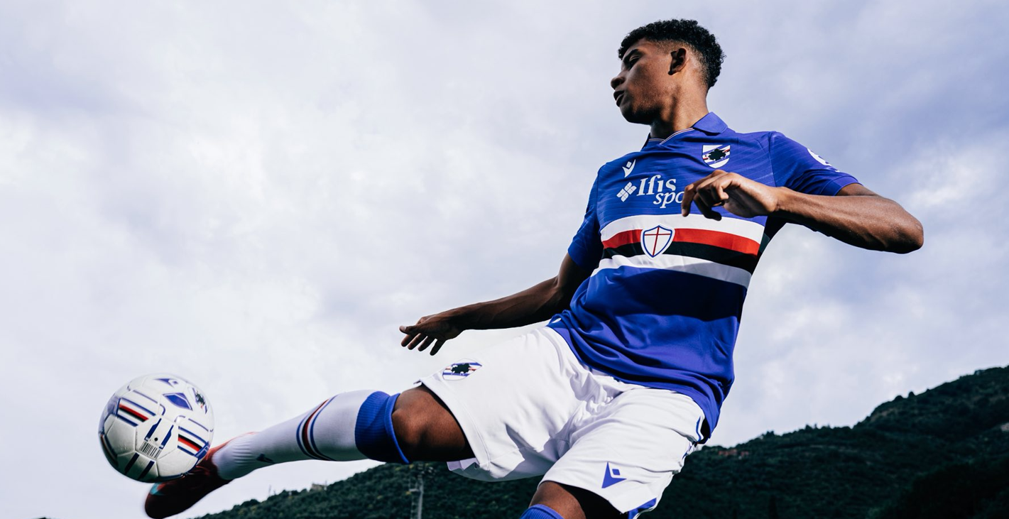 Sampdoria, ecco la maglia per la nuova stagione