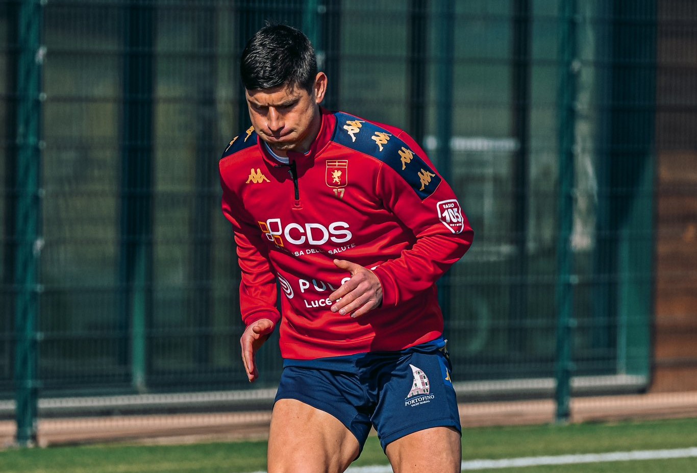 Malinovskyi in allenamento al Genoa