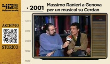 Dall'archivio storico di Primocanale: 2001, intervista a Massimo Ranieri