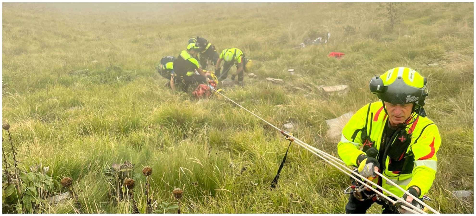 Grave incidente alle prove del rally Valle Arroscia: auto vola sotto strada, elisoccorso per un 50enne