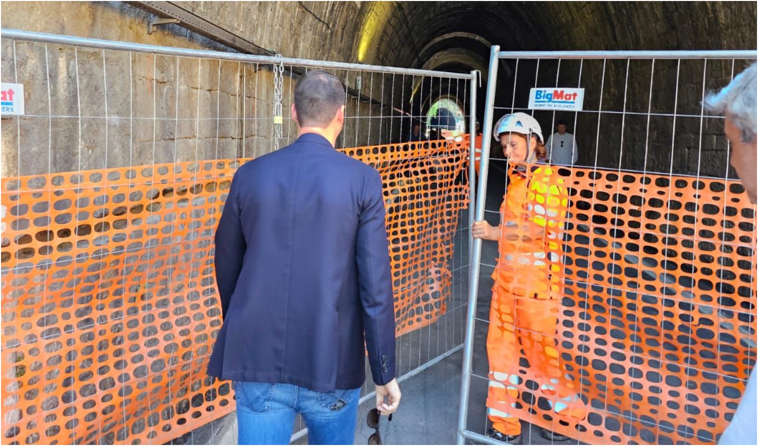 Moneglia, riaprono le prime gallerie verso Deiva Marina e Sestri Levante