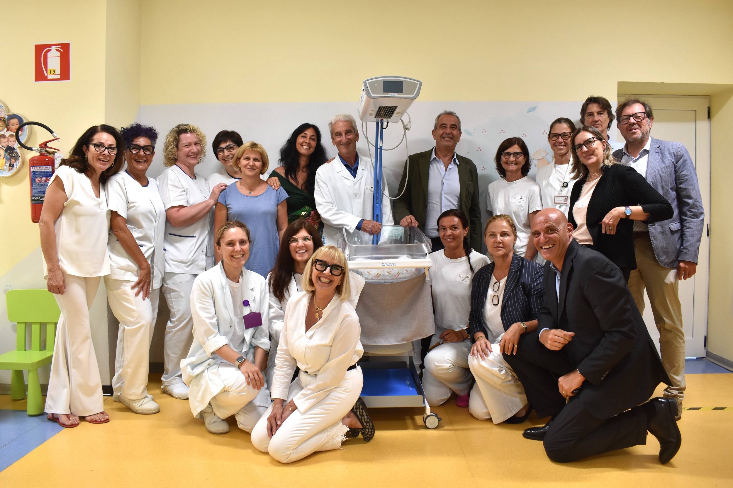 Ospedale San Martino, in Neonatologia arriva il nuovo macchinario per la fototerapia: ecco a cosa serve