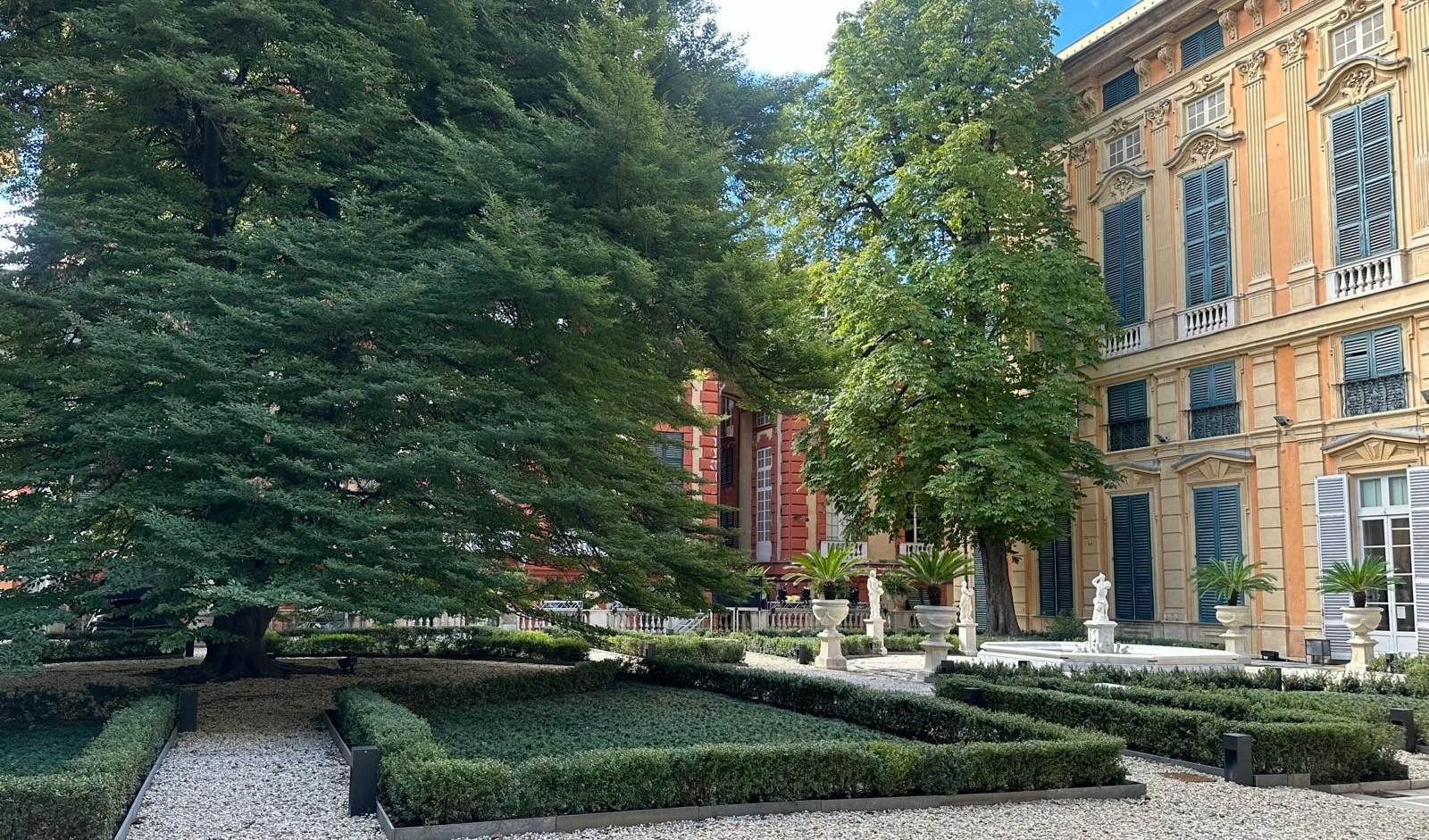 Genova, i Rolli Days si aprono con il giardino restaurato di Palazzo Bianco