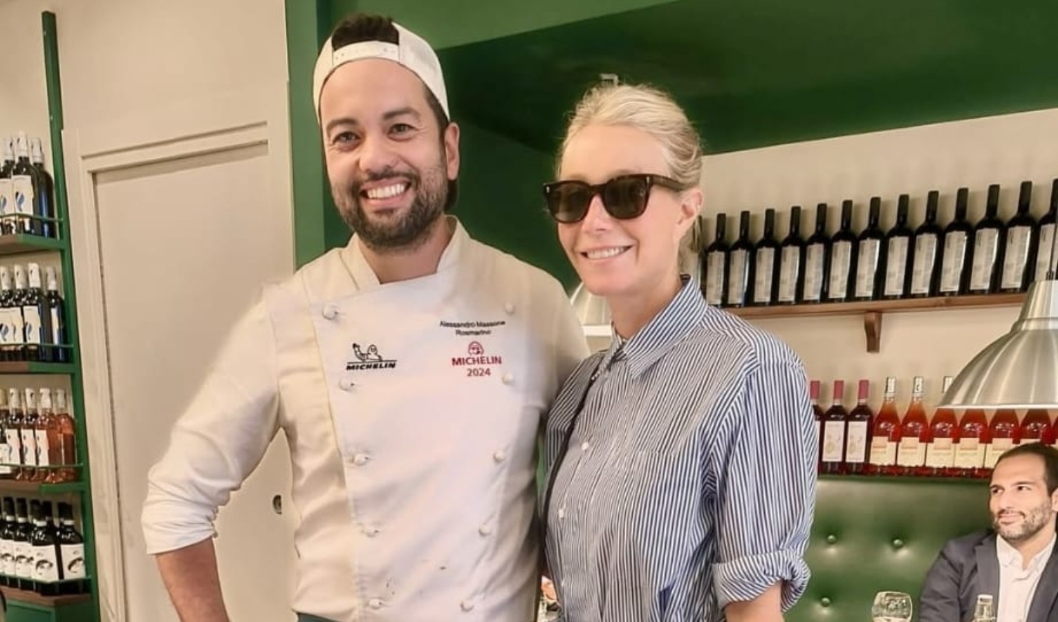 Visita a sorpresa a Genova per Gwyneth Paltrow