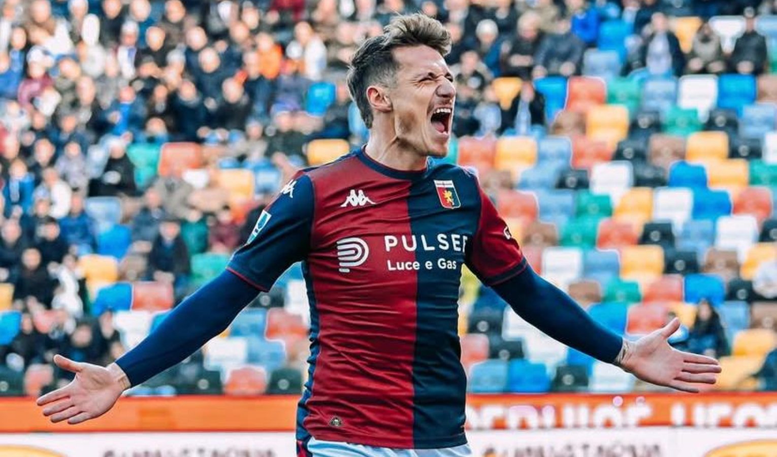 Genoa, tre punti d'oro: vittoria a Udine per 0-2. Decidono Pinamonti e un autogol