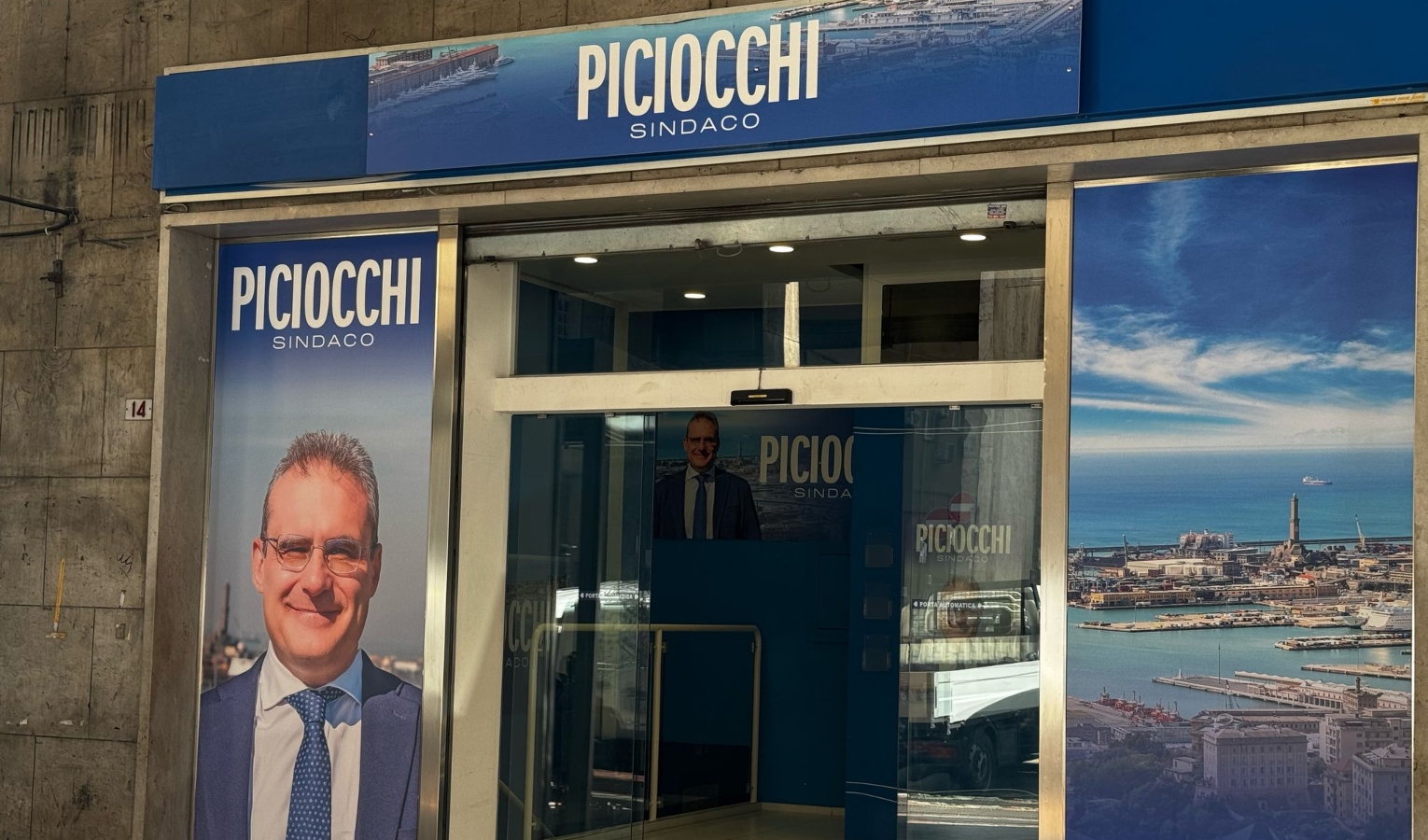 La sede del point di Pietro Piciocchi