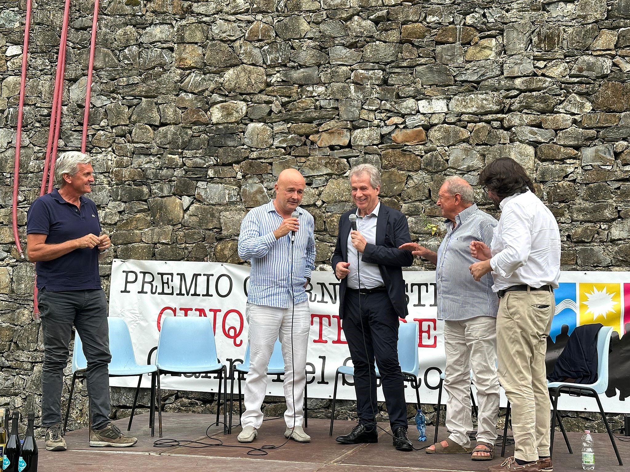 A Gianluigi Nuzzi consegnato il Premio giornalistico Cinque Terre