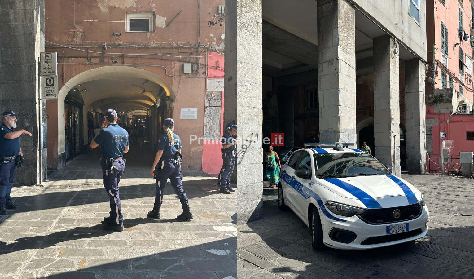 Violenze in Centro Storico, al via il presidio fisso della polizia locale in Sottoripa