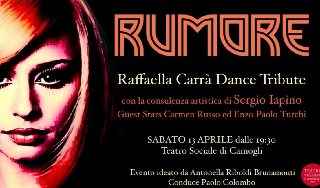 Il tributo a Raffaella Carrà al Teatro Sociale di Camogli