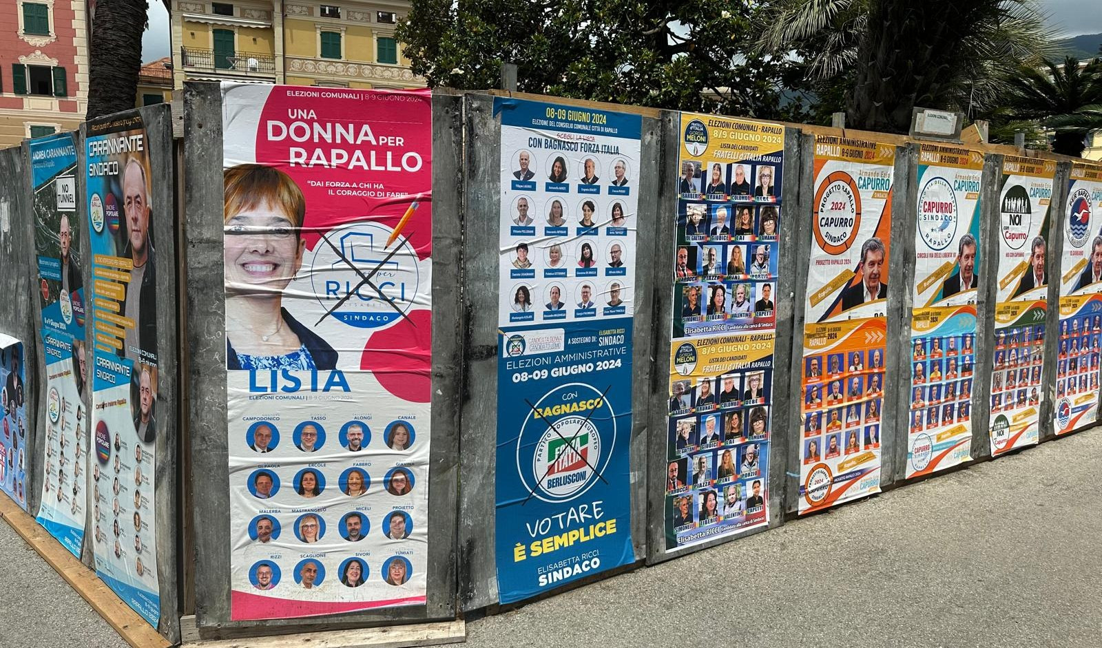 Elezioni Rapallo: ballottaggio Ricci- Capurro, ora è caccia ai voti