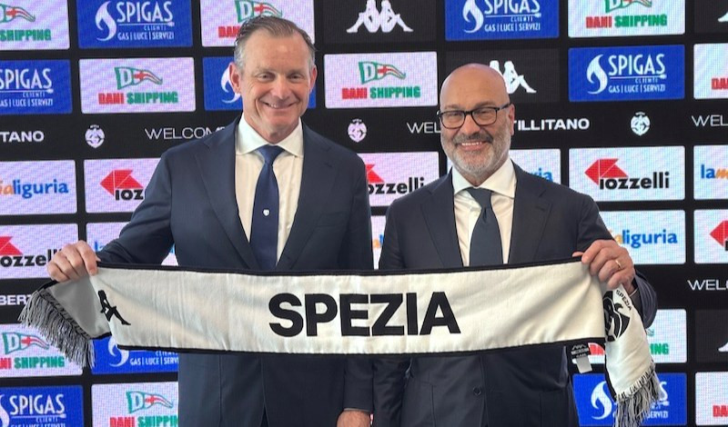 Roberts e Stillitano inaugurano la nuova era dello Spezia Calcio