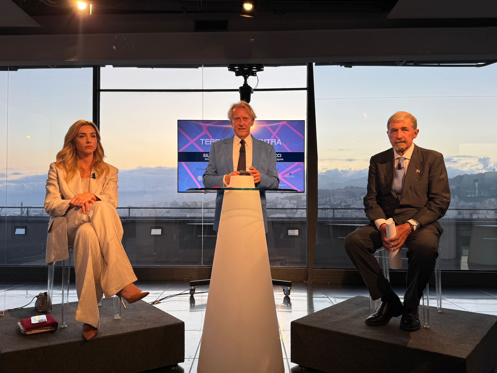 Dall'ex Ilva allo Skymetro, prove d'intesa tra Bucci e Salis a Terrazza