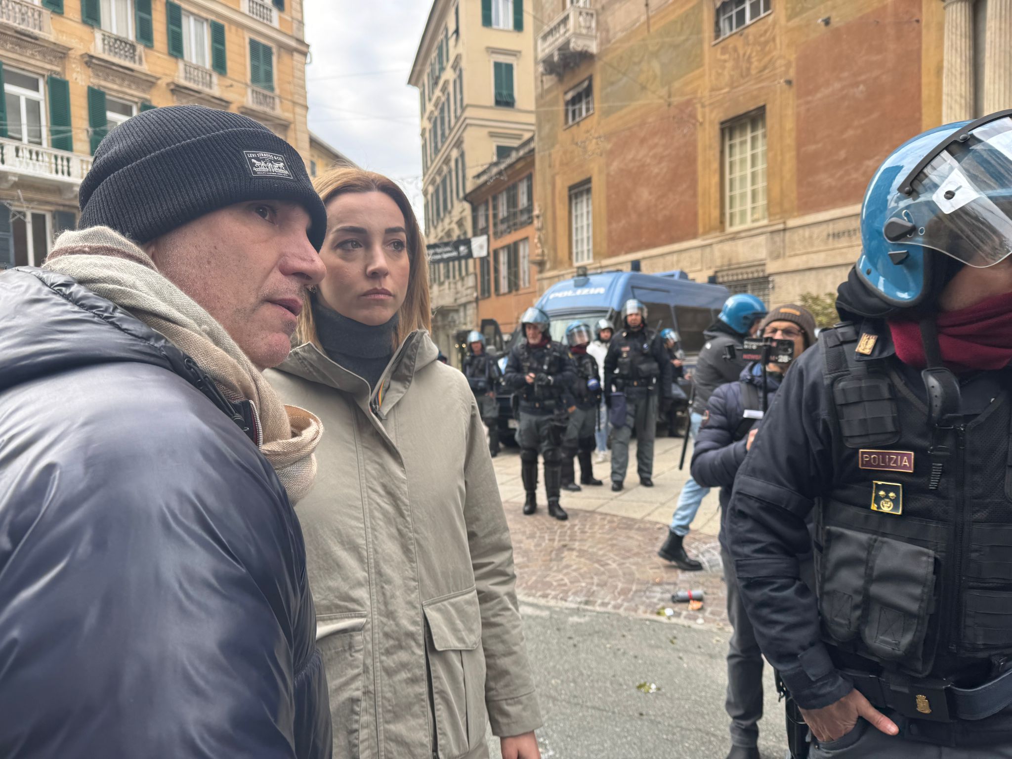 Corteo ex Ilva, sindaca Salis a confronto con i lavoratori. Poi non parla con Primocanale