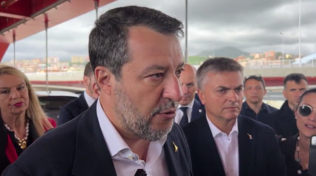 Quadruplicamento sulla linea Genova-Milano, Salvini: