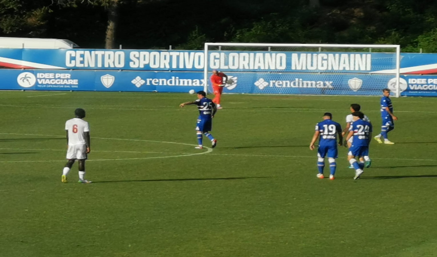 Sampdoria, 1-0 al Pontedera in amichevole: decide Cuni