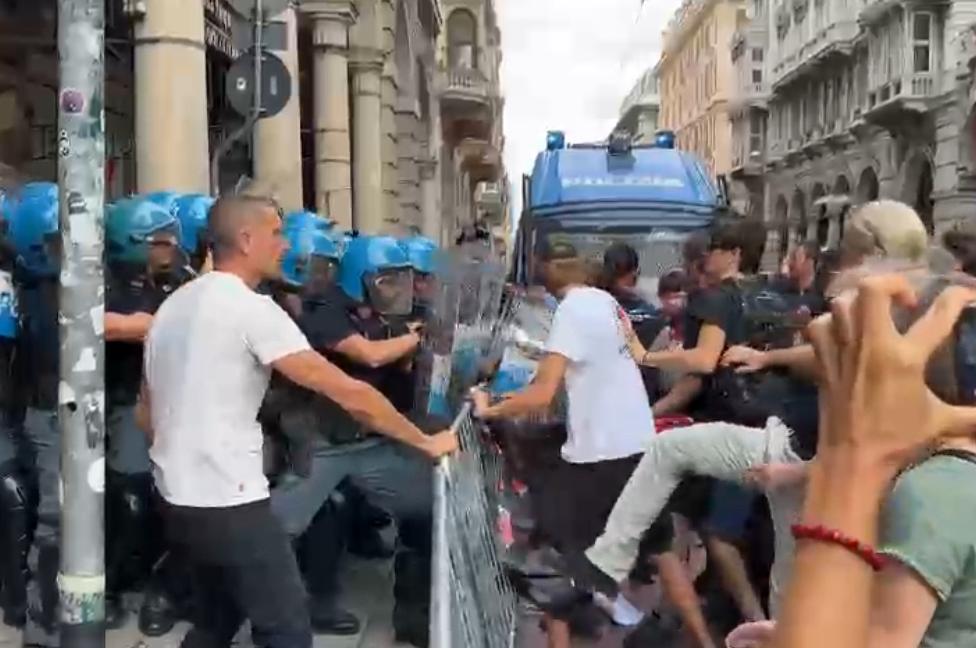 Disordini contro Forza Nuova: denunciati dieci antifascisti 