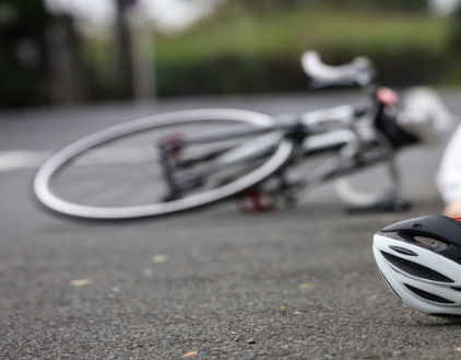  Borgo Fornari, ciclista cade: soccorso con l'elicottero