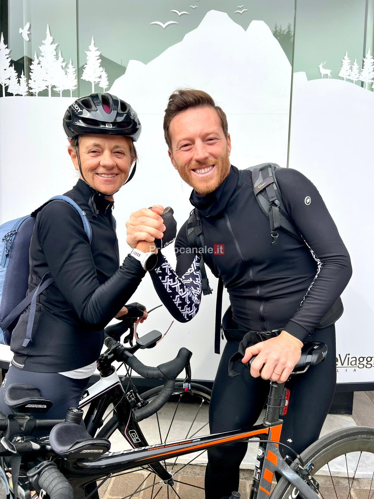 Due tumori e due anni di vita, Simone Bilardo in bici verso Genova. Martedì a People