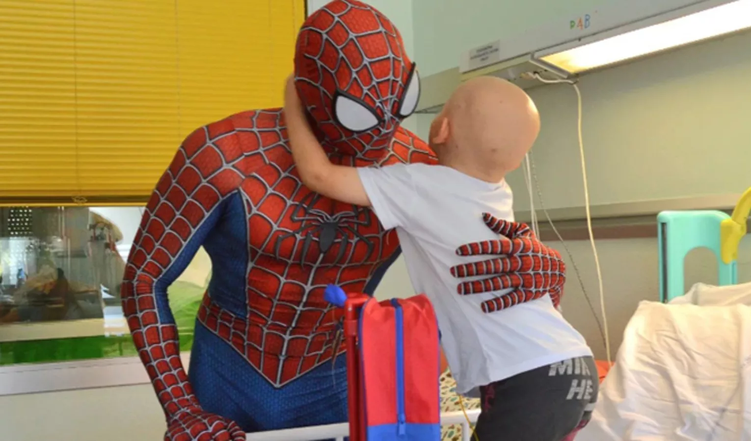La storia di Mattia: Come Spiderman incontro i bimbi malati e mi arrampico  sui loro cuori -  - Le notizie aggiornate dalla Liguria