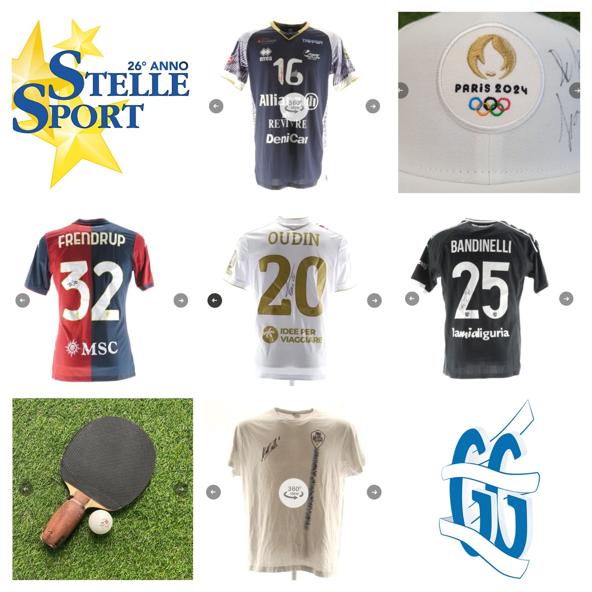 Rossi e De Gennaro: un'Asta da oro paralimpico e olimpico. E poi Porro, Frendrup, Bandinelli e Oudin