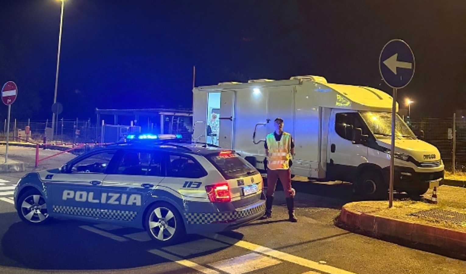 Parte anche a Genova