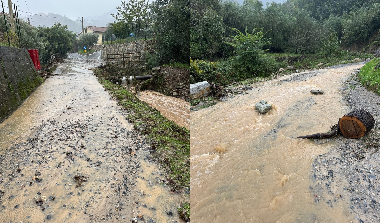 Loano, la strada verso casa diventa un fiume. L'appello: 