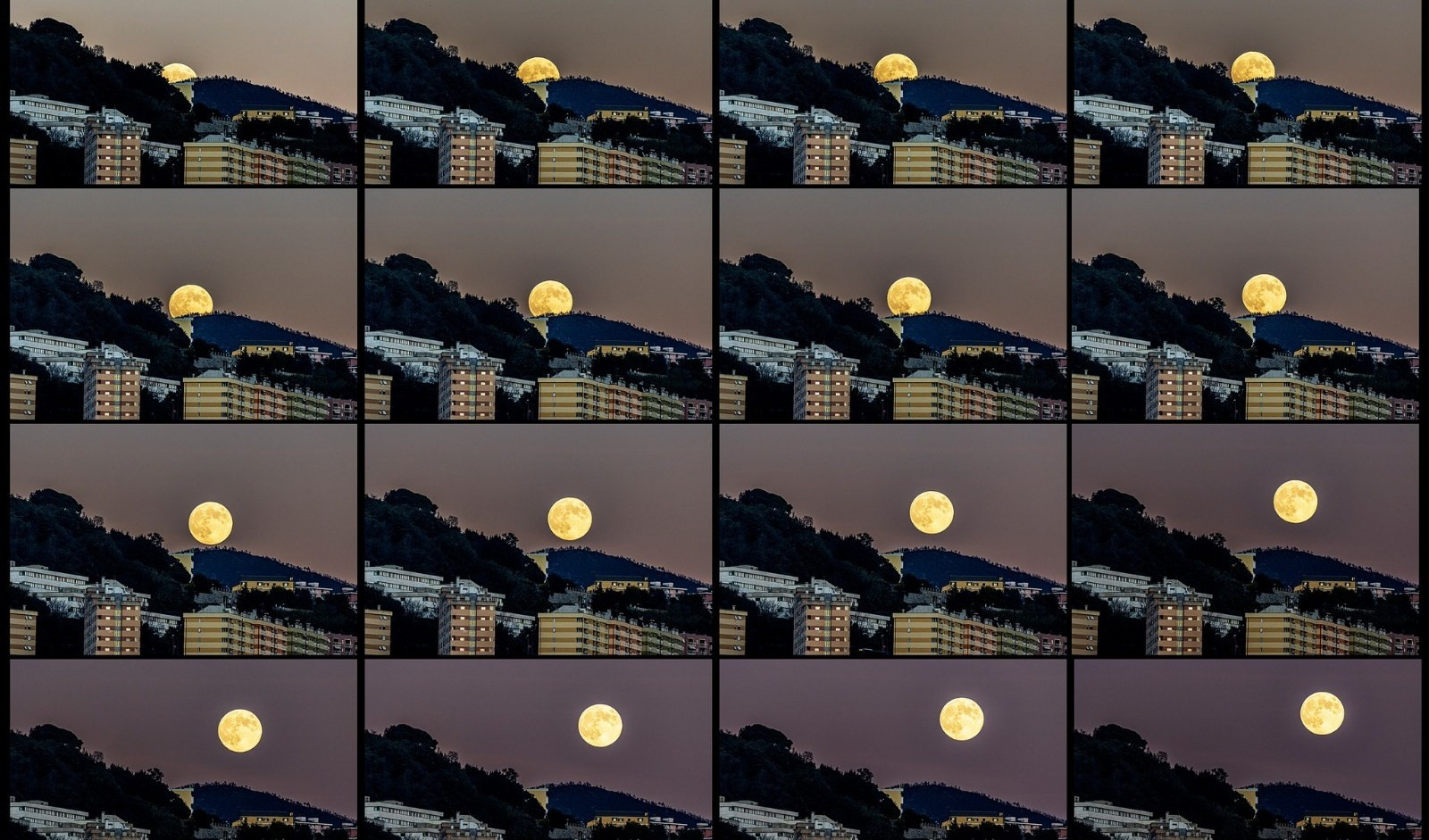 Tutte le vostre foto della superluna piena a Genova