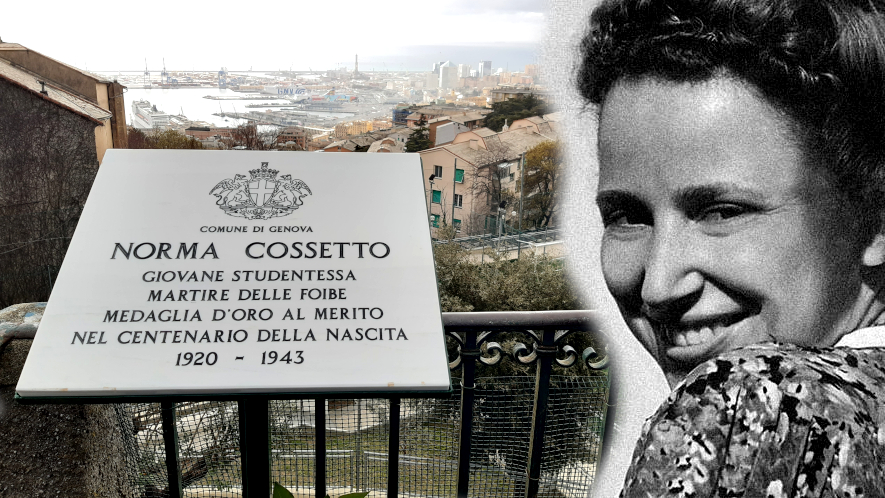 Divelta la targa dedicata a Norma Cossetto, vittima delle foibe