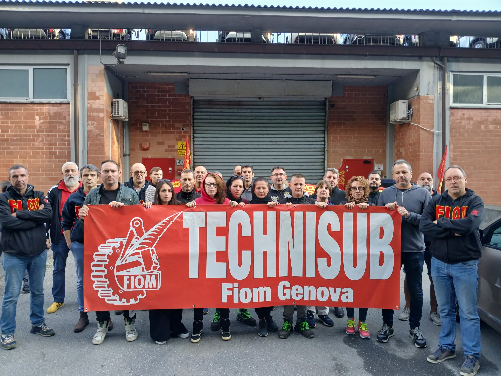 Technisub Genova: sciopero per salvare reddito di 50 famiglie