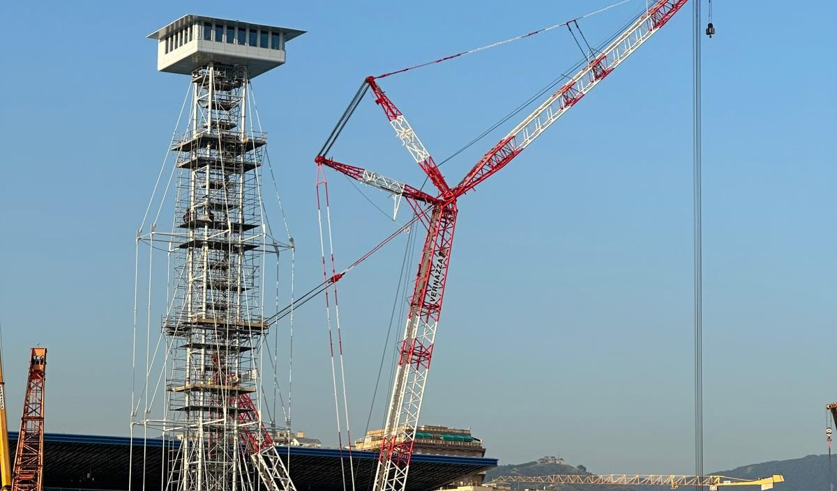 Genova, la Torre Piloti prende forma