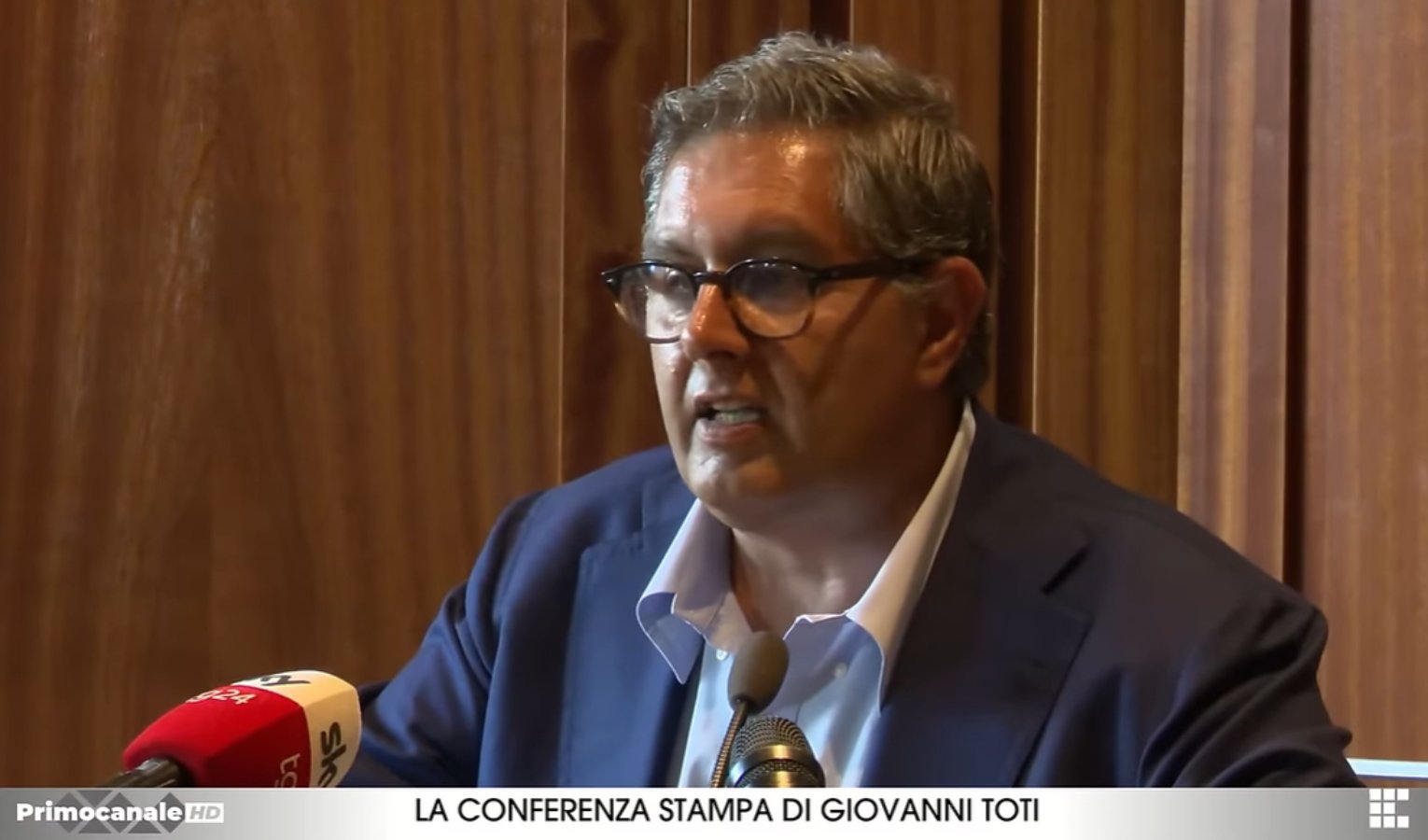 Inchiesta in Liguria, la conferenza stampa di Giovanni Toti