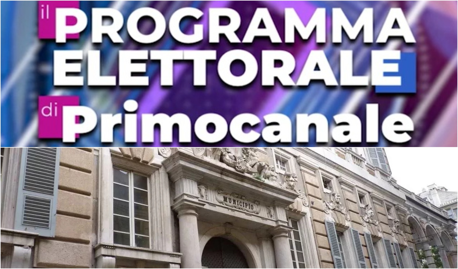 Il programma elettorale di Primocanale