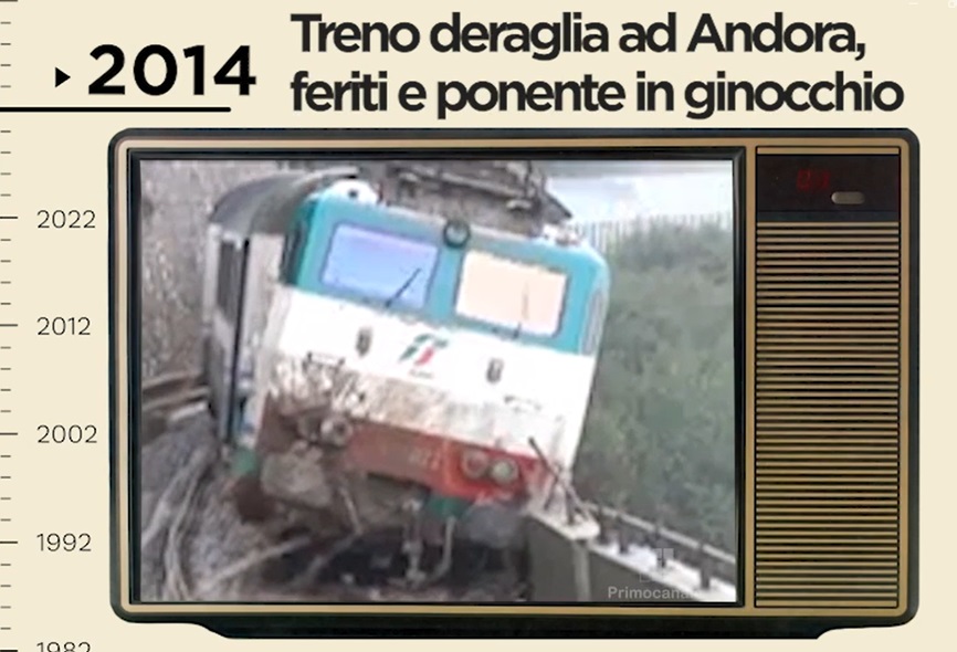 Undici anni fa il deragliamento di Andora che mise in ginocchio il Ponente