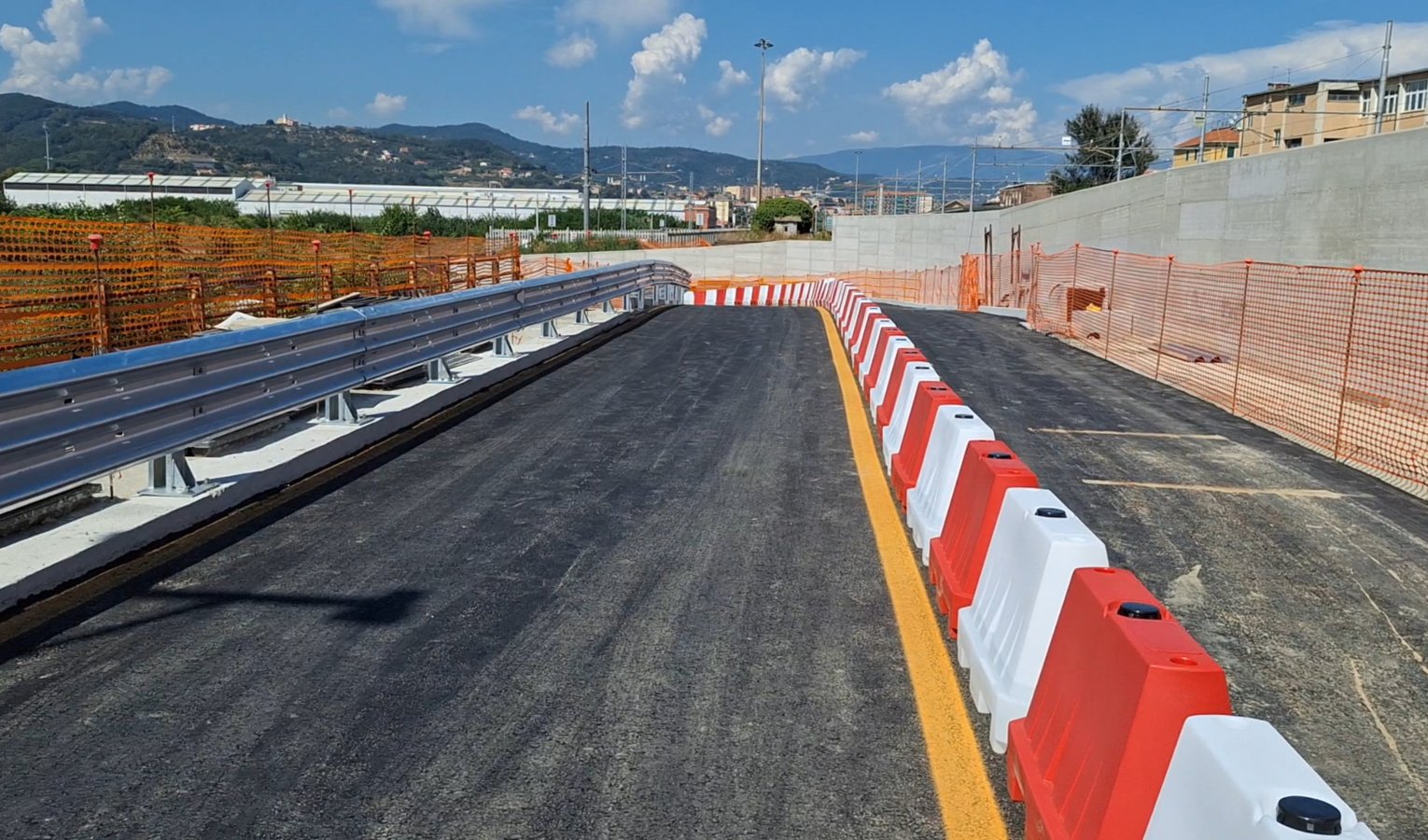 Vado Ligure, aperto nuovo raccordo stradale